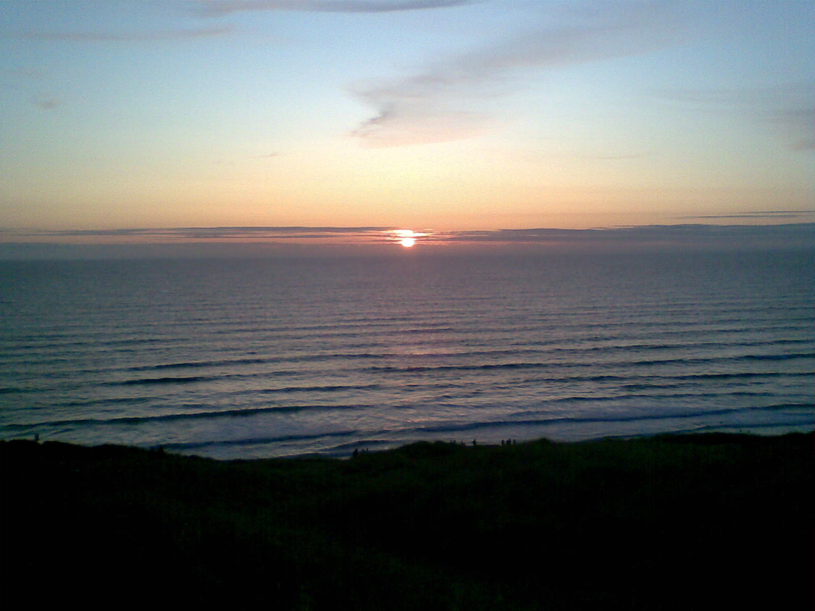 Sunset At Perran Sands